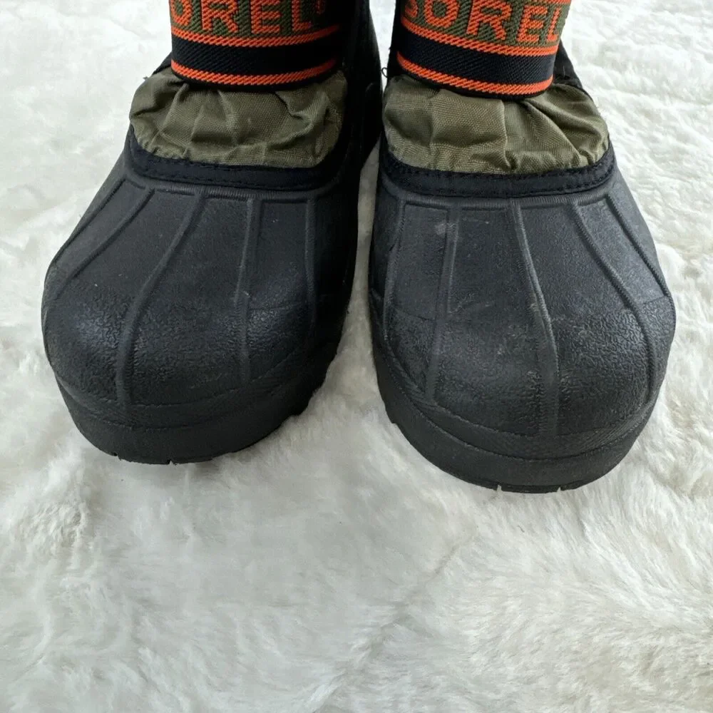 Sorel Winter Boots Mens US 6 Ice Fox Green Black NY 1698-364